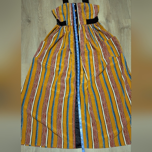 NASTY GAL Stripe On Cue Summer Resort Vacation Maxi Dress, Size US 4 - Picture 11 of 15